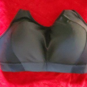 SYROKAN Full Coverage Sports Bra Wireless High Impact Bounce Control